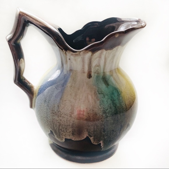 Vintage Japan Ceramic Creamer/Pitcher & Saucer Set - Picture 7 of 13